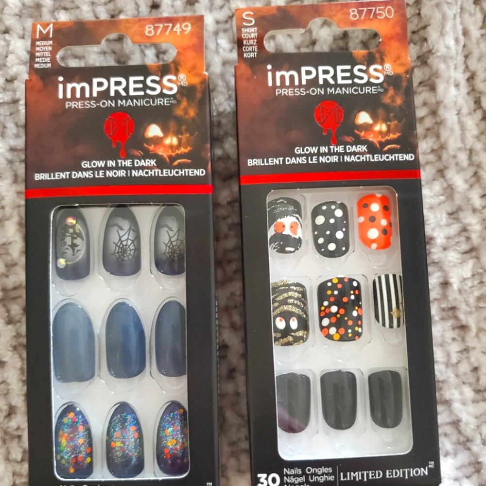 Kiss Halloween Press On Nails